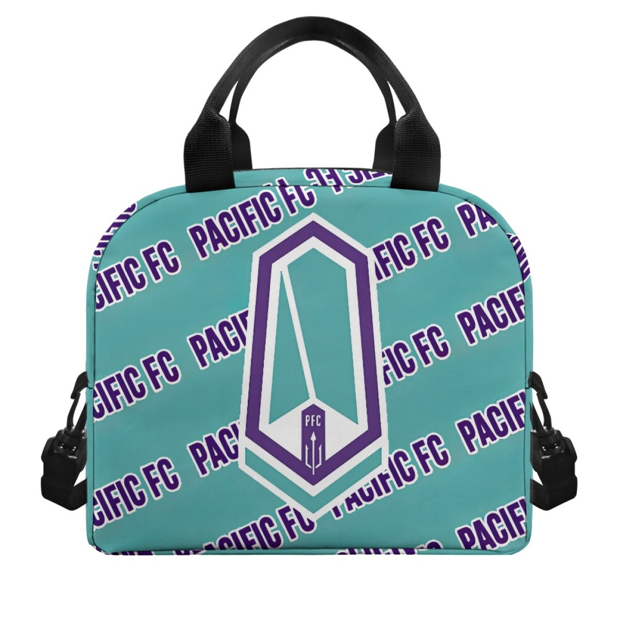 Pacific FC Insulated Lunch Bag Box - Pacific FC Football Club Medley Monogram Wordmark
