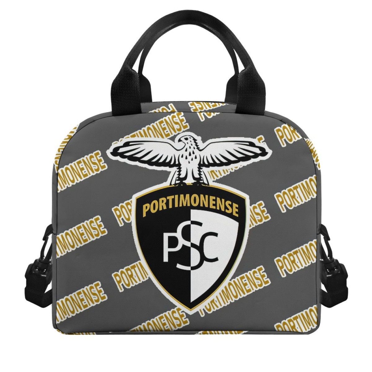 Portimonense SC Insulated Lunch Bag Box - Portimonense Football Club Medley Monogram Wordmark