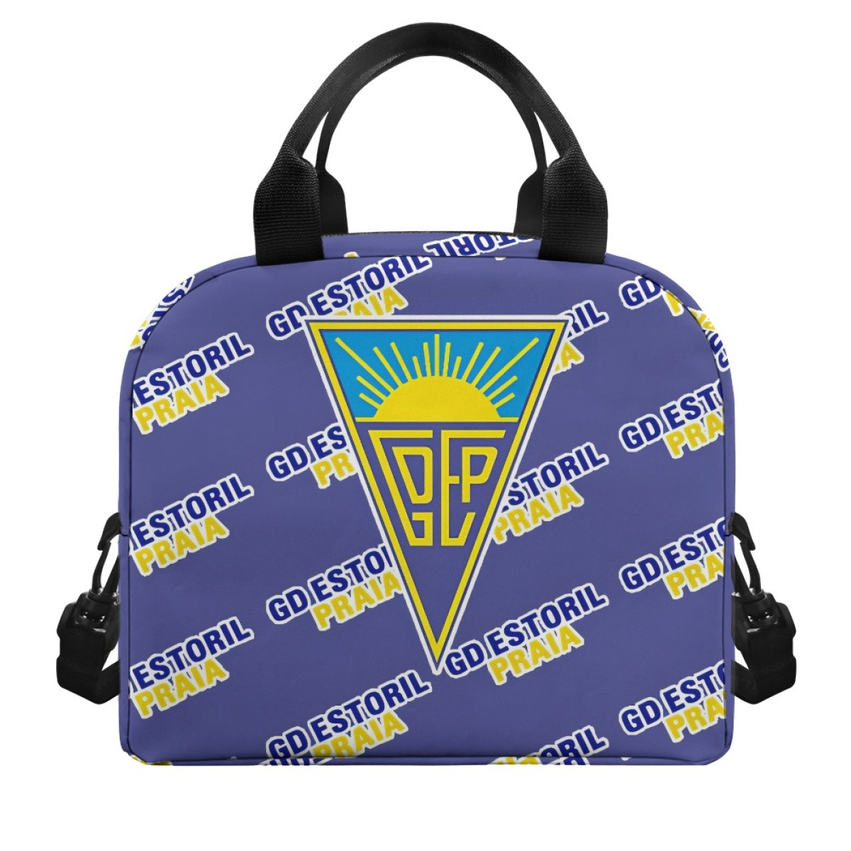 GD Estoril Praia Insulated Lunch Bag Box - Praia Football Club Medley Monogram Wordmark