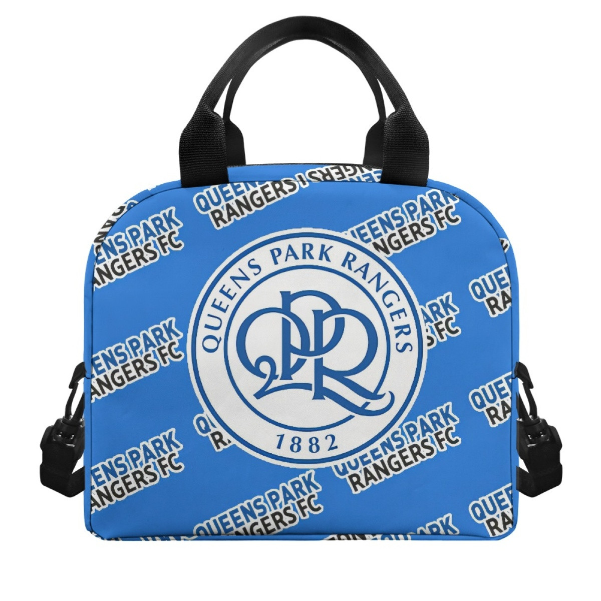 Queens Park Rangers FC Insulated Lunch Bag Box - Queens Football Club Medley Monogram Wordmark