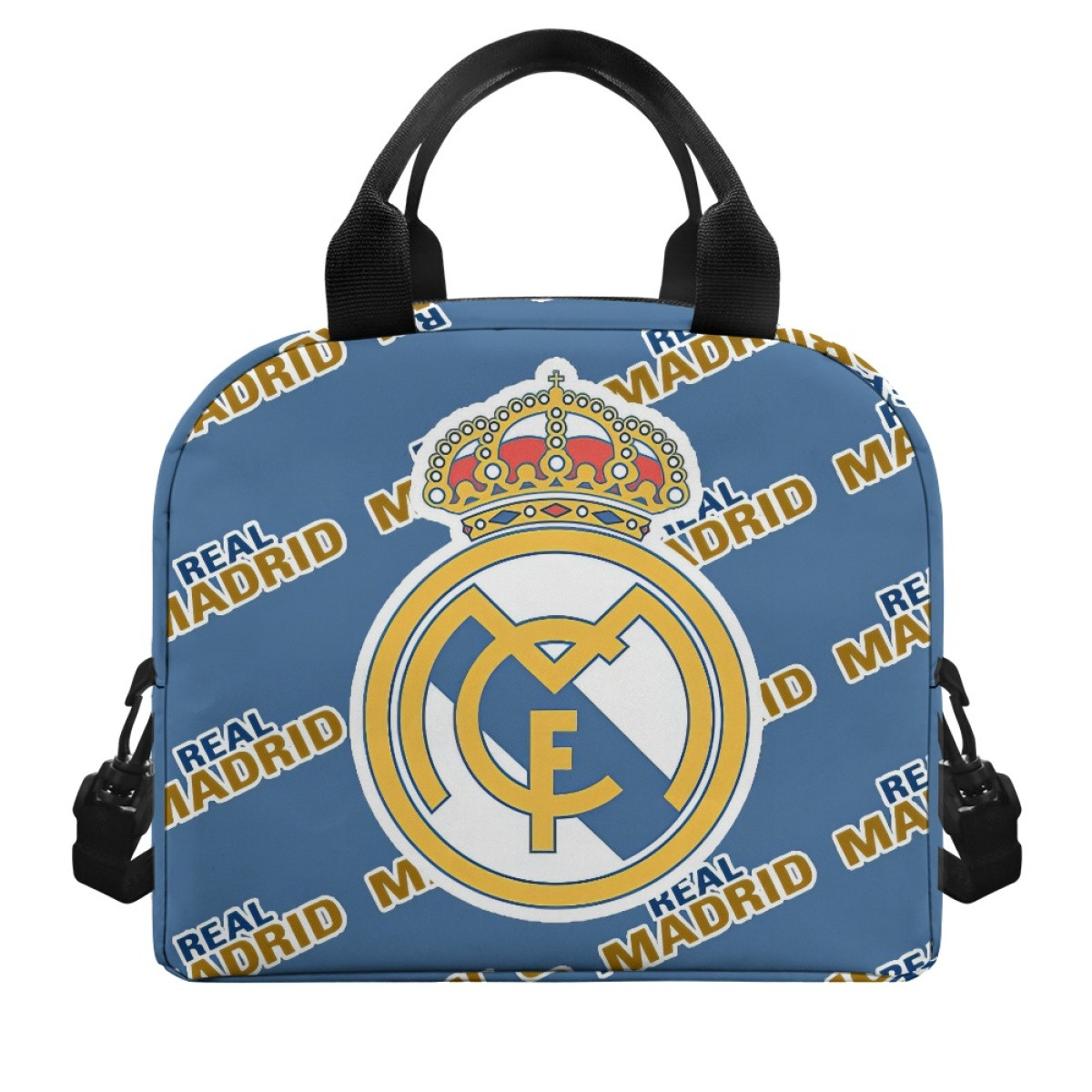 Real Madrid Insulated Lunch Bag Box - Real Madrid Football Club Medley Monogram Wordmark