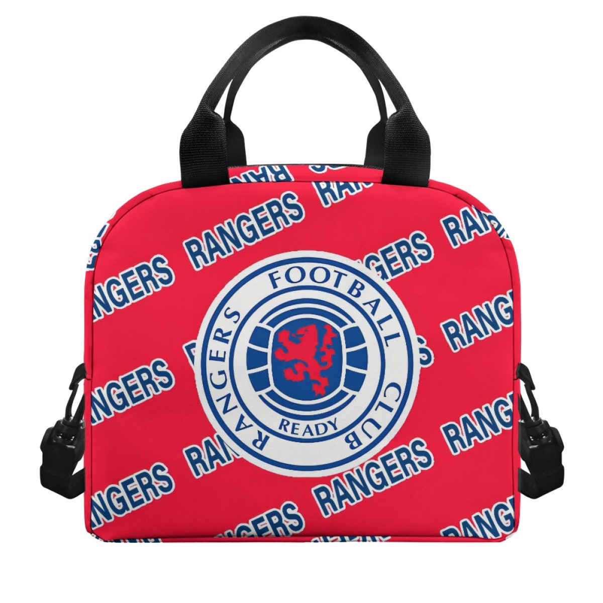 Rangers FC Insulated Lunch Bag Box - Rangers Football Club Medley Monogram Wordmark