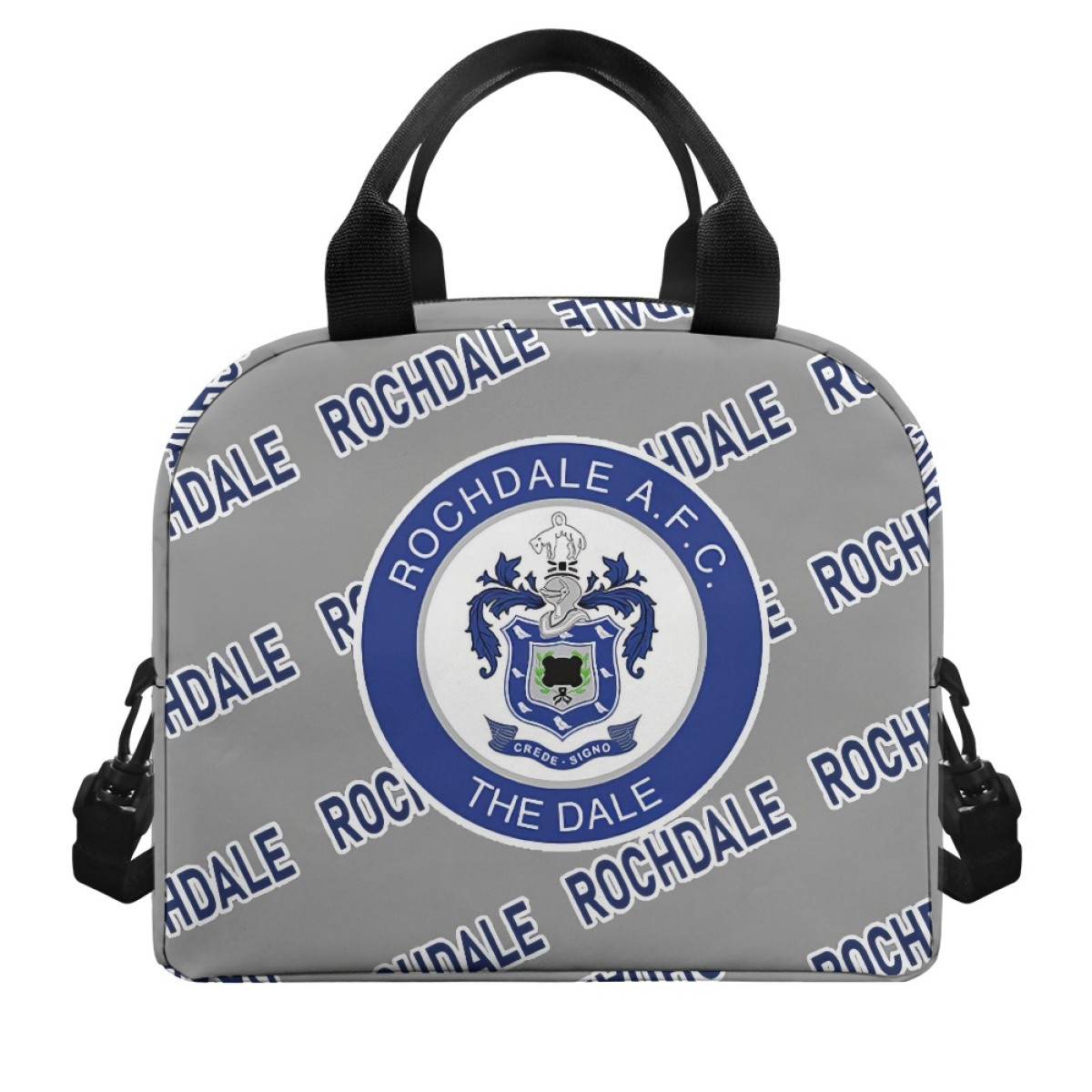 Rochdale AFC Insulated Lunch Bag Box - Rochdale Football Club Medley Monogram Wordmark
