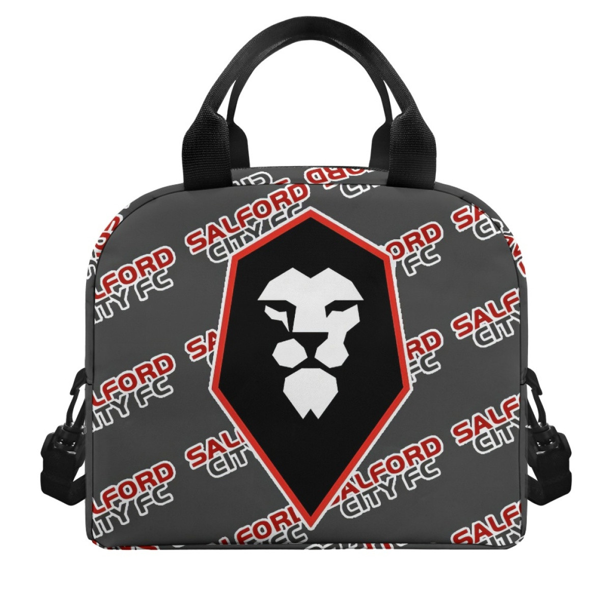 Salford City FC Insulated Lunch Bag Box - Salford Football Club Medley Monogram Wordmark