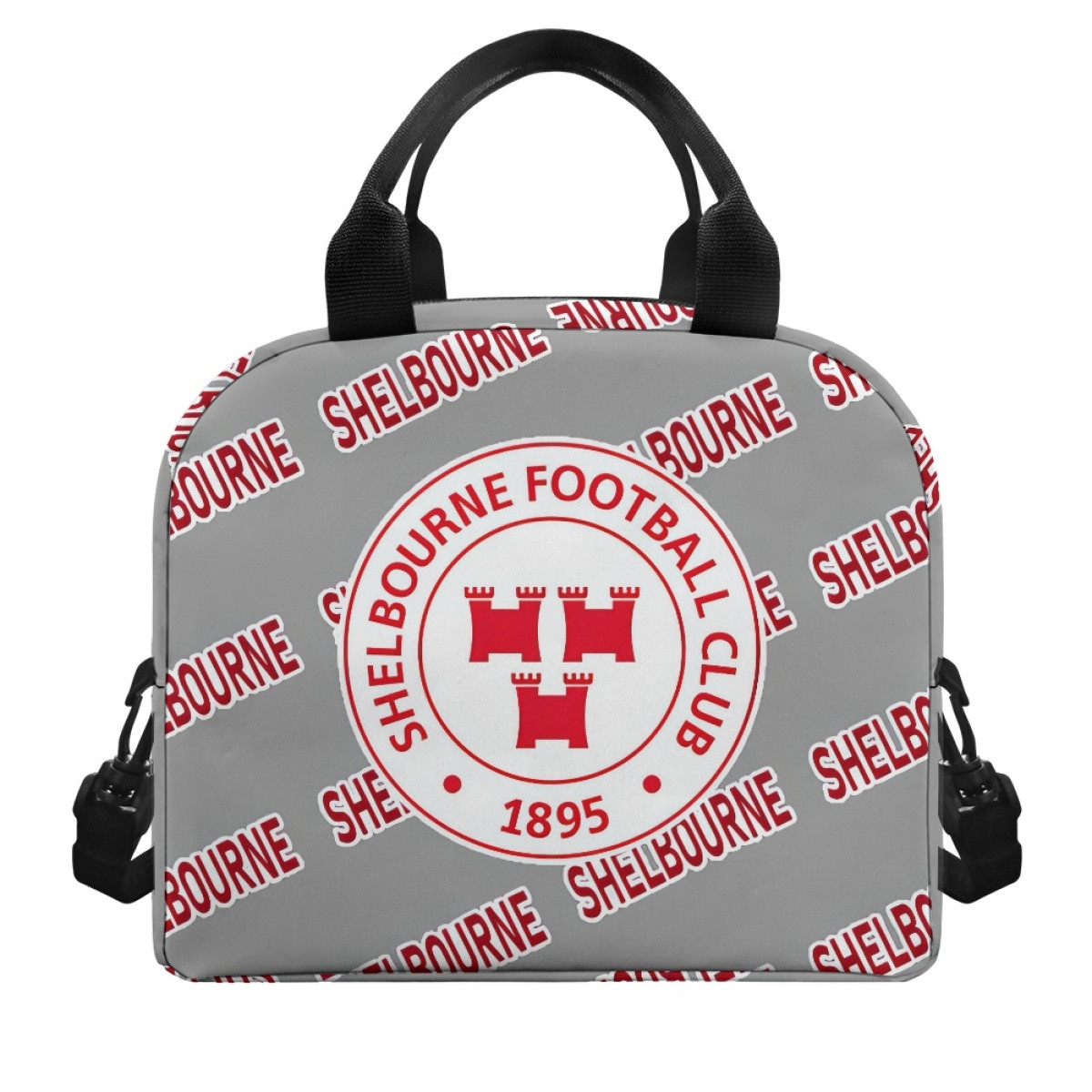 Shelbourne FC Insulated Lunch Bag Box - Shelbourne Football Club Medley Monogram Wordmark