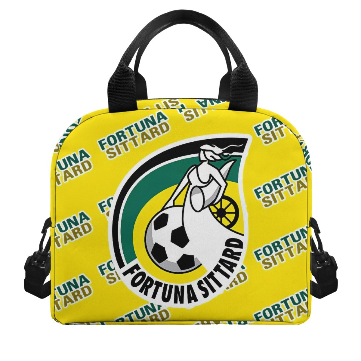 Fortuna Sittard Insulated Lunch Bag Box - Sittard Football Club Medley Monogram Wordmark