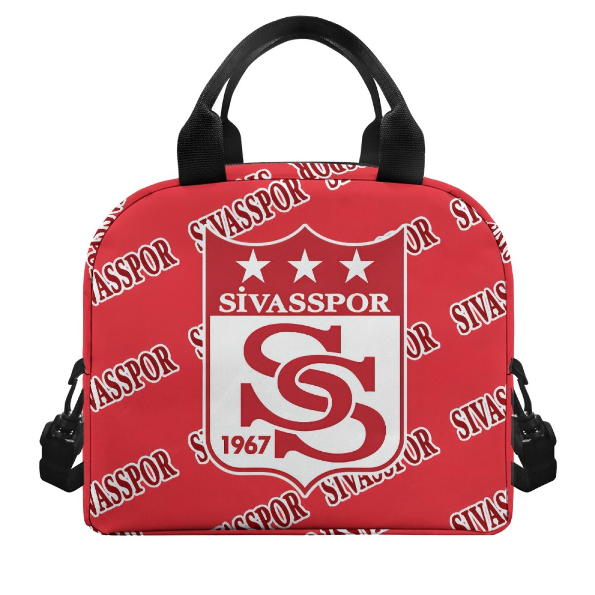 Sivasspor Insulated Lunch Bag Box - Sivasspor Football Club Medley Monogram Wordmark