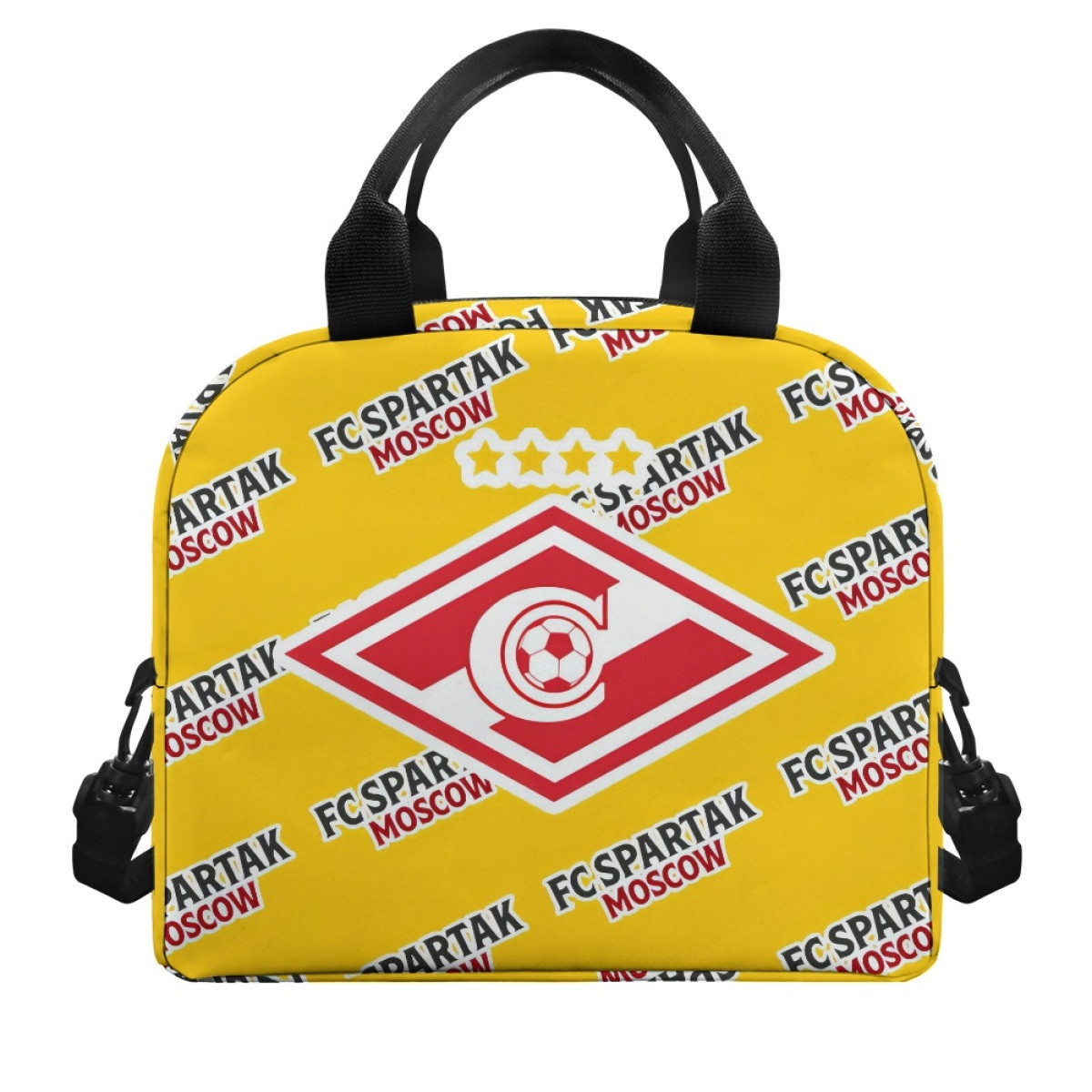 FC Spartak Moscow Insulated Lunch Bag Box - Spartak Football Club Medley Monogram Wordmark