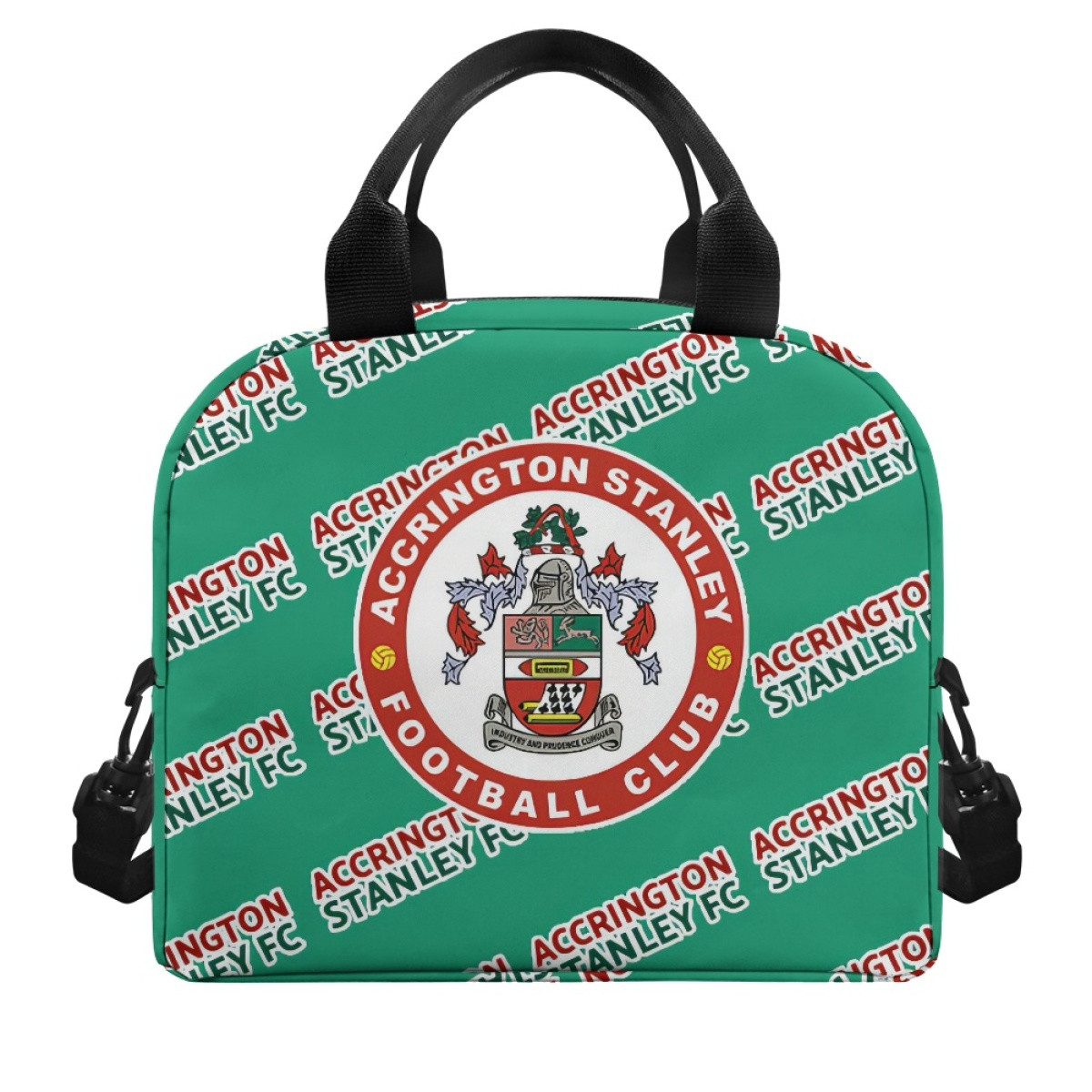 Accrington Stanley FC Insulated Lunch Bag Box - Stanley Football Club Medley Monogram Wordmark