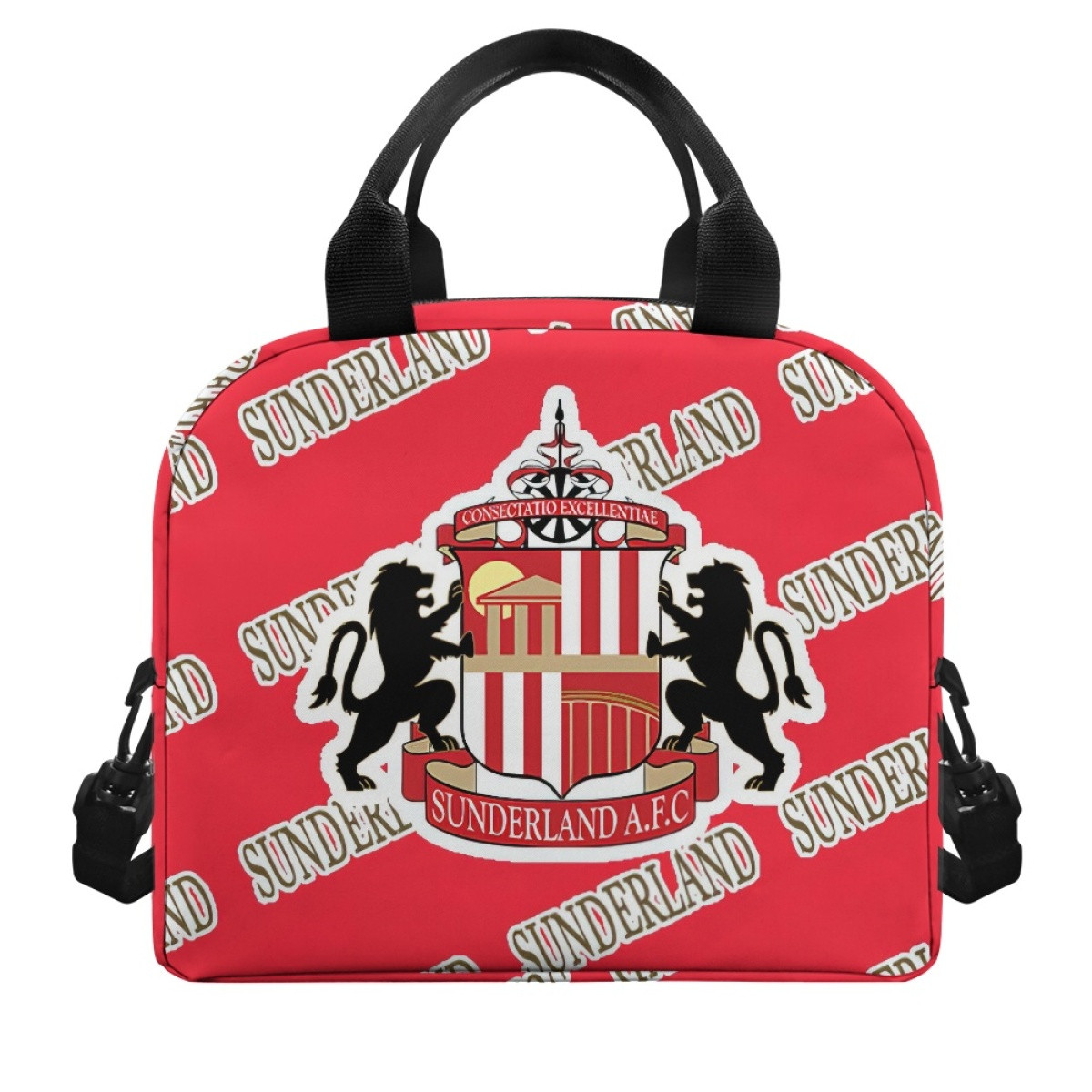 Sunderland AFC Insulated Lunch Bag Box - Sunderland Football Club Medley Monogram Wordmark