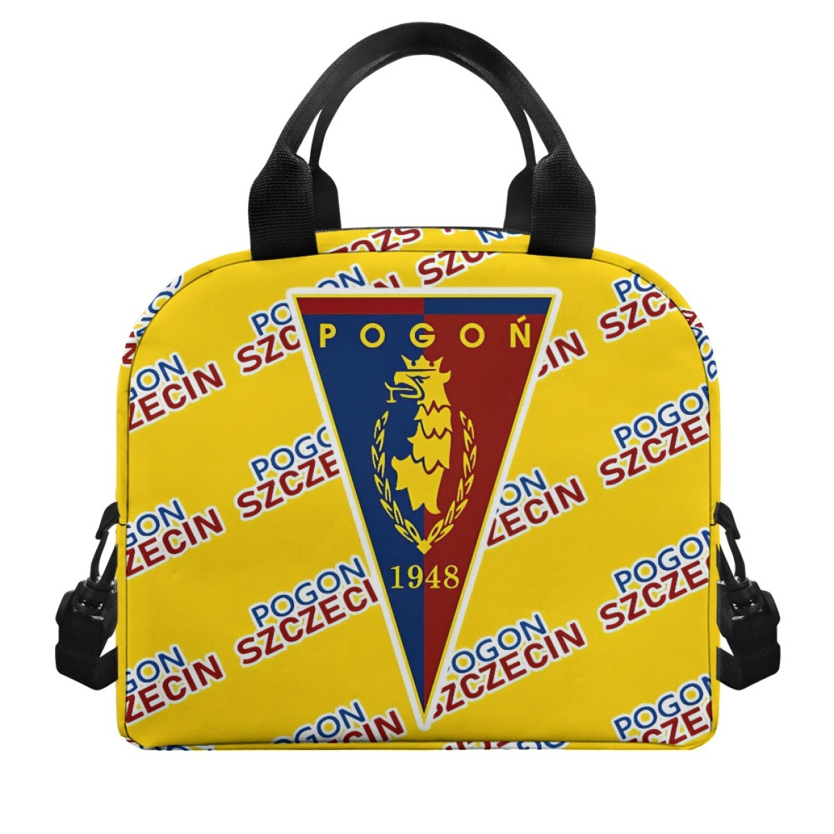 Pogon Szczecin Insulated Lunch Bag Box - Szczecin Football Club Medley Monogram Wordmark