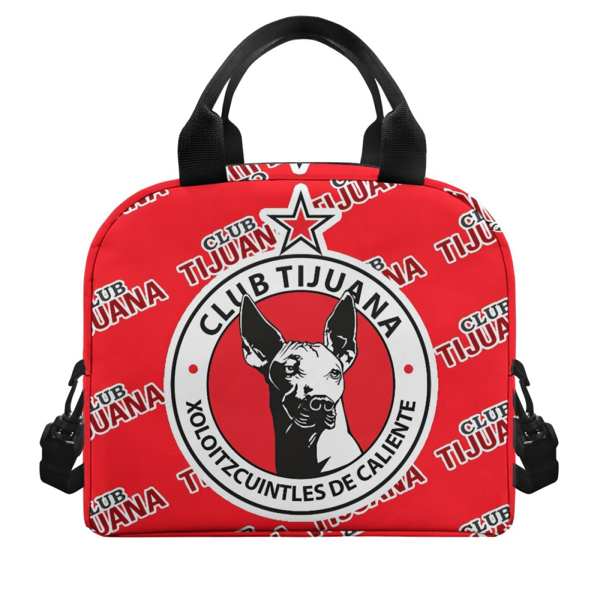 Club Tijuana Insulated Lunch Bag Box - Tijuana Football Club Medley Monogram Wordmark
