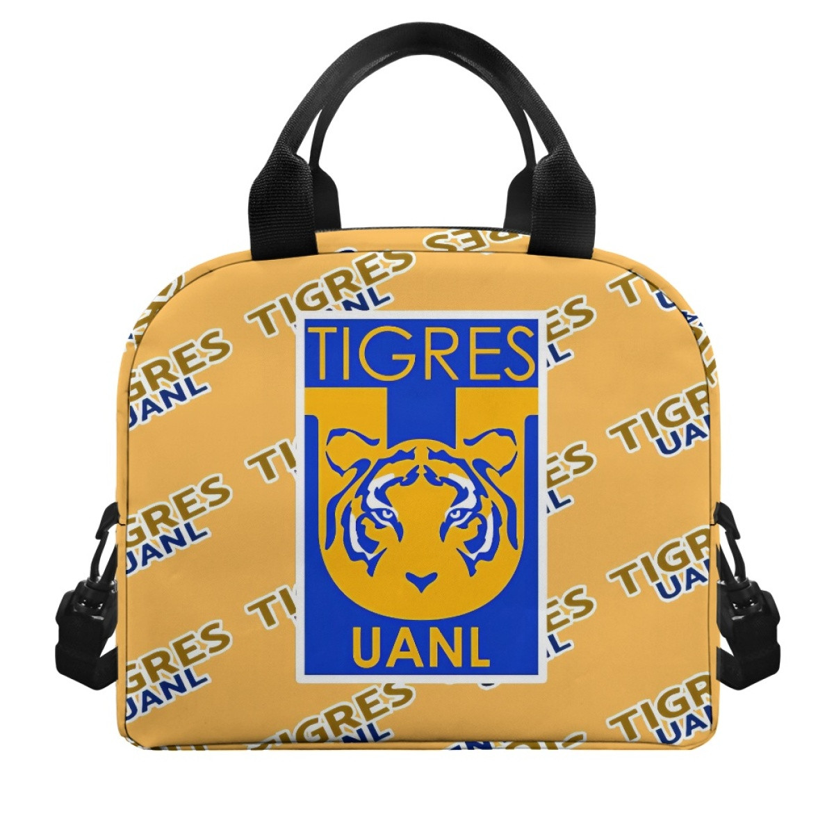 Tigres Uanl Insulated Lunch Bag Box - Uanl Football Club Medley Monogram Wordmark