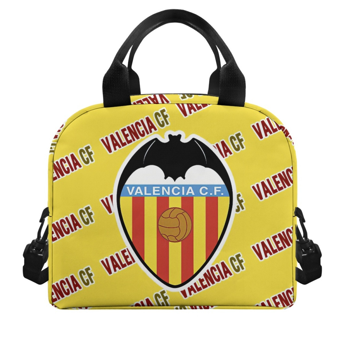 Valencia CF Insulated Lunch Bag Box - Valencia Football Club Medley Monogram Wordmark