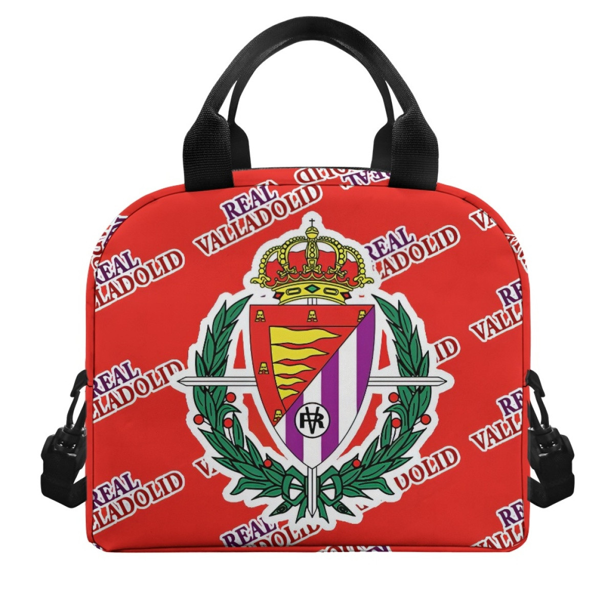 Real Valladolid Insulated Lunch Bag Box - Valladolid Football Club Medley Monogram Wordmark