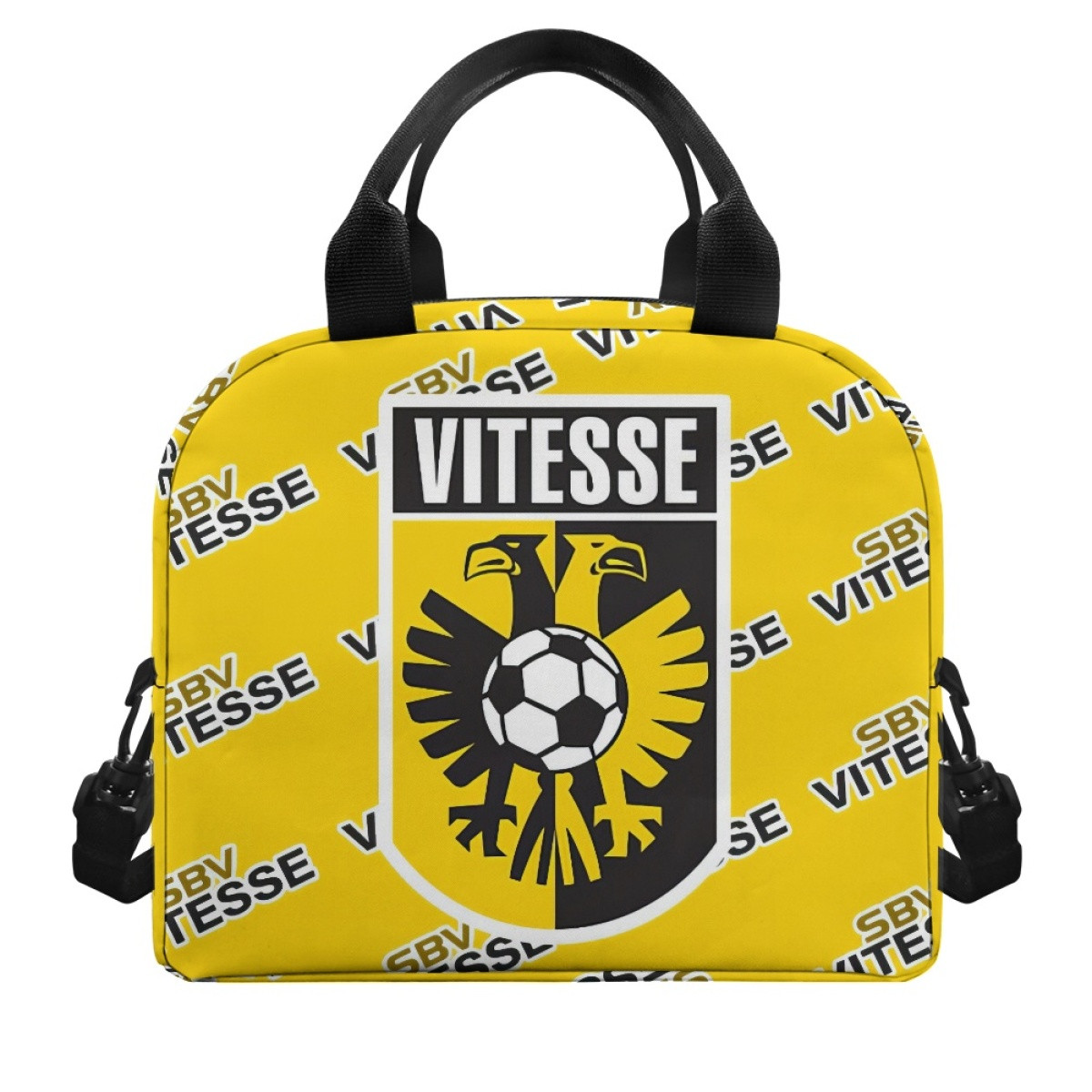 SBV Vitesse Insulated Lunch Bag Box - Vitesse Football Club Medley Monogram Wordmark