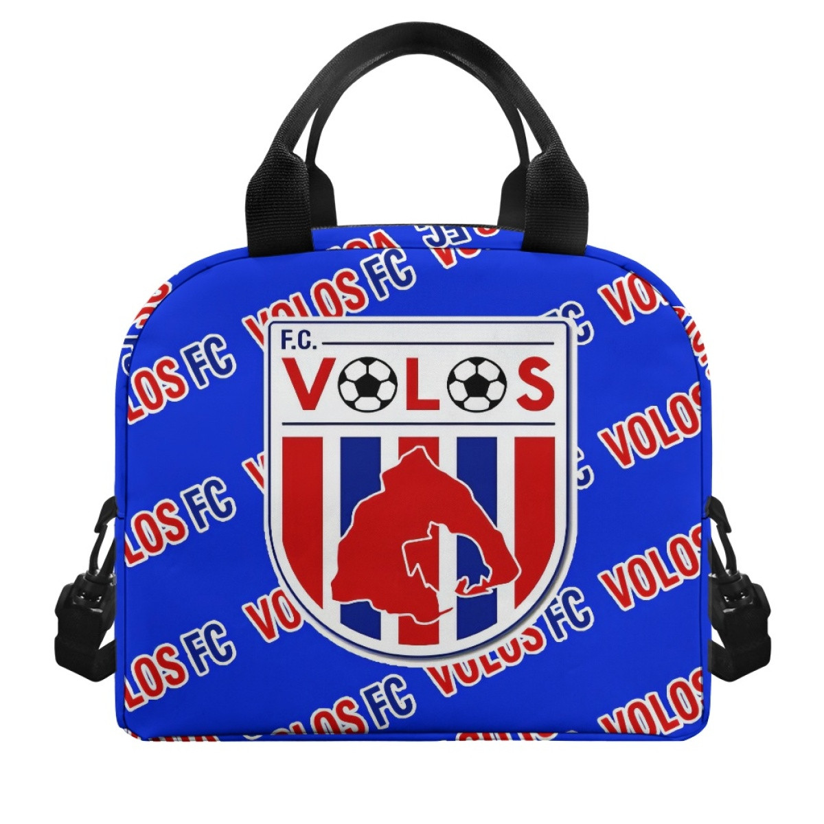 Volos Insulated Lunch Bag Box - Volos Football Club Medley Monogram Wordmark