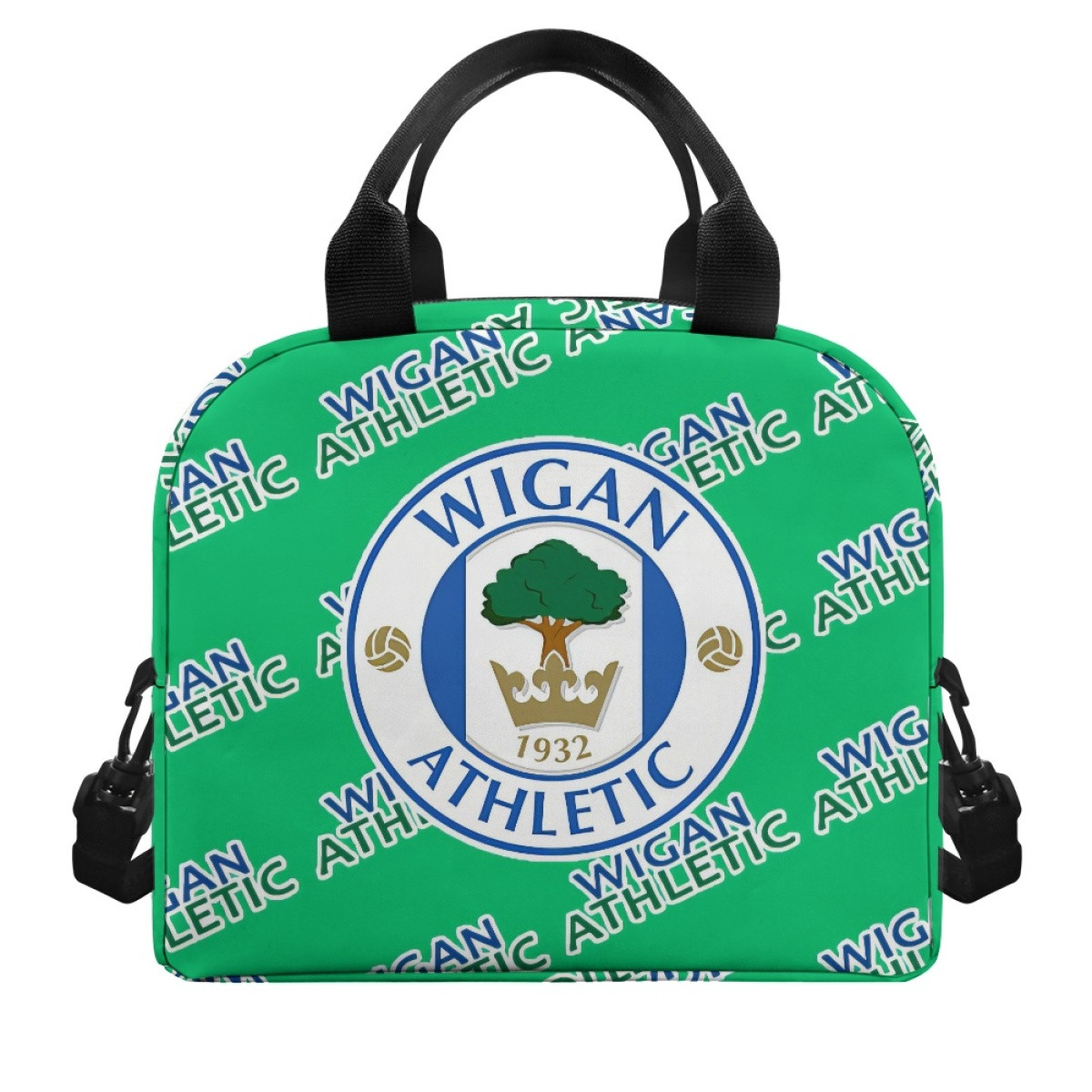 Wigan Athletic FC Insulated Lunch Bag Box - Wigan Football Club Medley Monogram Wordmark