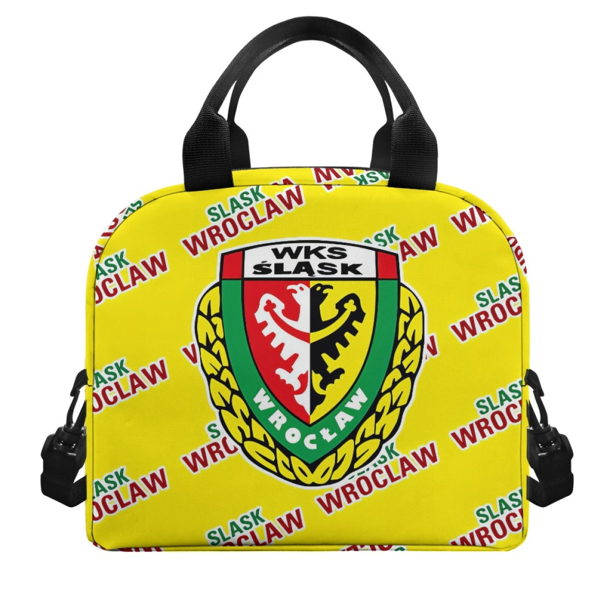 Slask Wroclaw Insulated Lunch Bag Box - Wroclaw Football Club Medley Monogram Wordmark