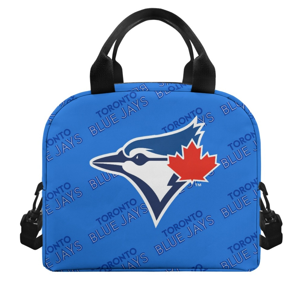 MLB Toronto Blue Jays Insulated Lunch Bag Box - Toronto Blue Jays Medley Monogram Wordmark