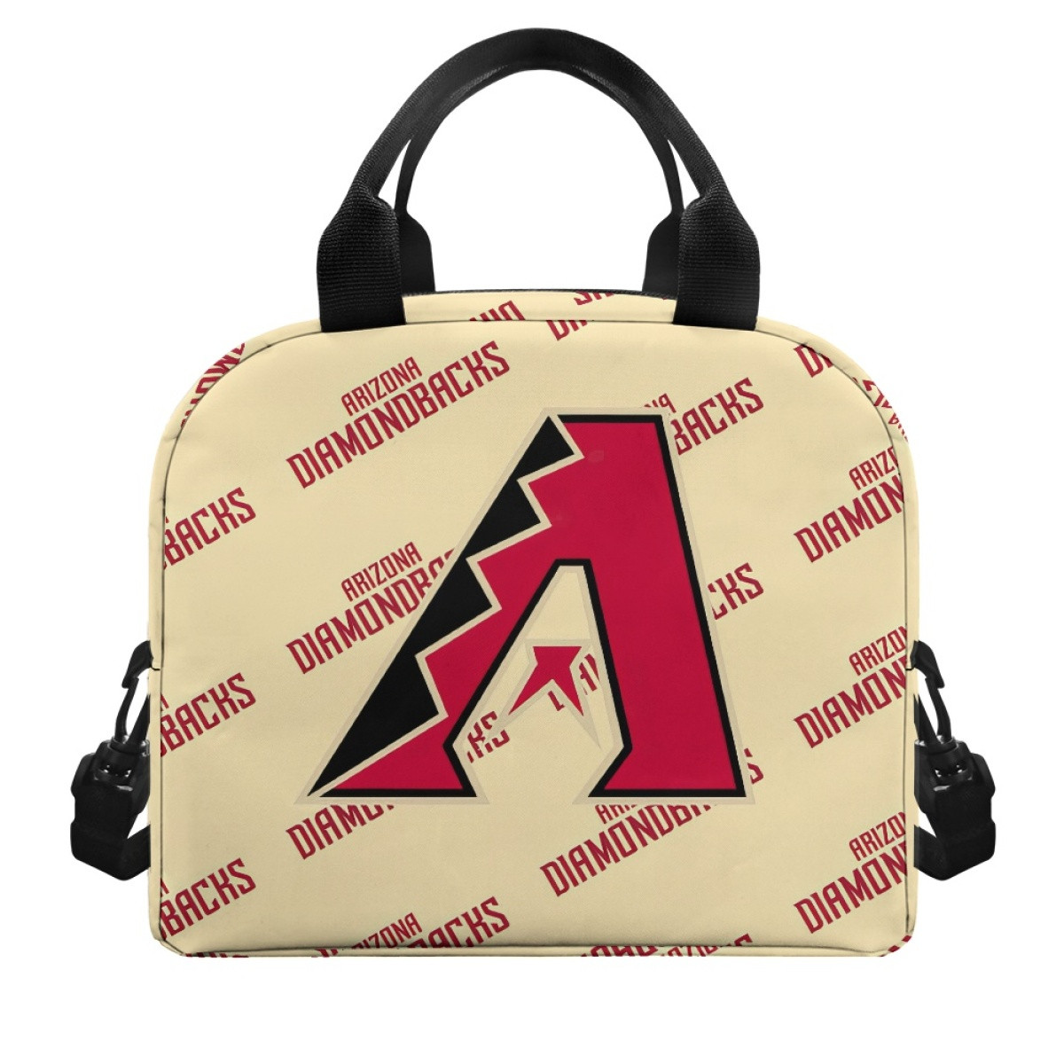 MLB Arizona Diamondbacks Insulated Lunch Bag Box - Arizona Diamondbacks Medley Monogram Wordmark
