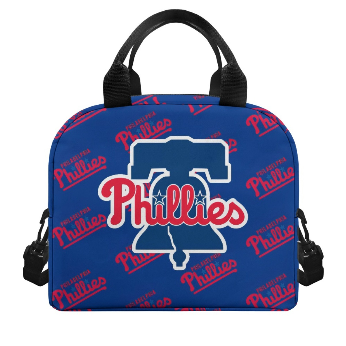 MLB Philadelphia Phillies Insulated Lunch Bag Box - Philadelphia Phillies Medley Monogram Wordmark