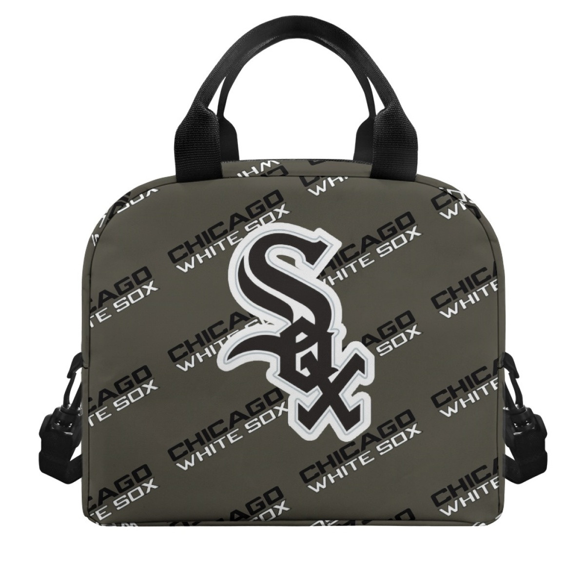 MLB Chicago White Sox Insulated Lunch Bag Box - Chicago White Sox Medley Monogram Wordmark