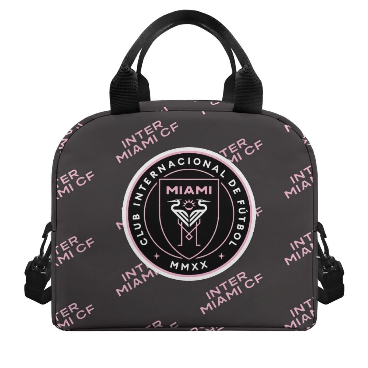 MLS Inter Miami CF Insulated Lunch Bag Box - Inter Miami CF Medley Monogram Wordmark