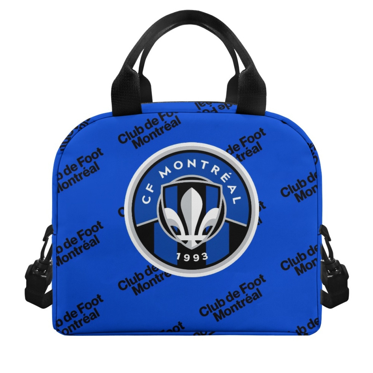 MLS Club de Foot Montreal Insulated Lunch Bag Box - Club de Foot Montreal Medley Monogram Wordmark