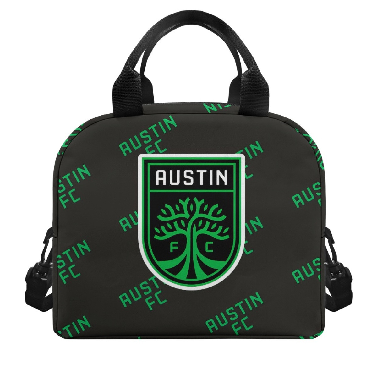 MLS Austin FC Insulated Lunch Bag Box - Austin Football Club Medley Monogram Wordmark