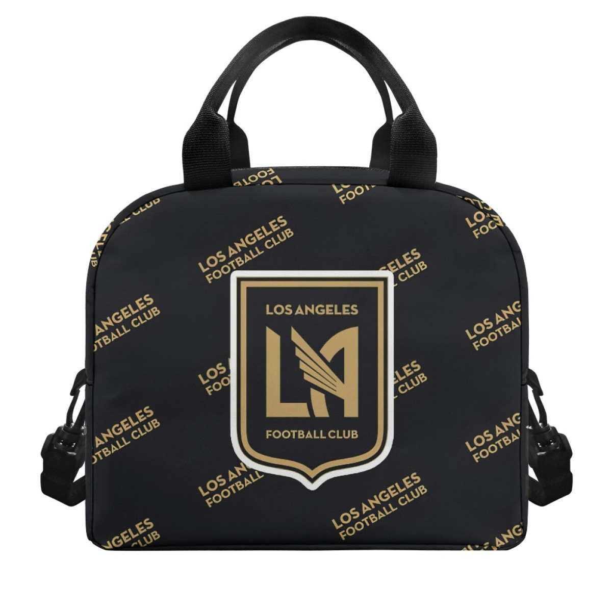 MLS Los Angeles FC Insulated Lunch Bag Box - Los Angeles Football Club Medley Monogram Wordmark