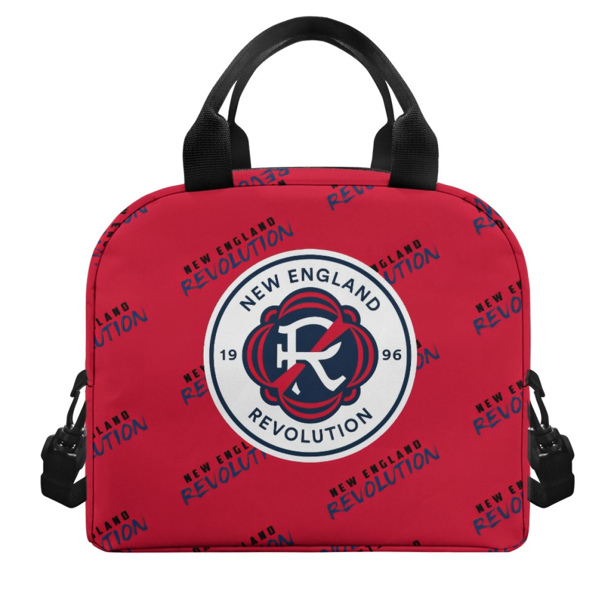 MLS New England Revolution Insulated Lunch Bag Box - New England Revolution Medley Monogram Wordmark