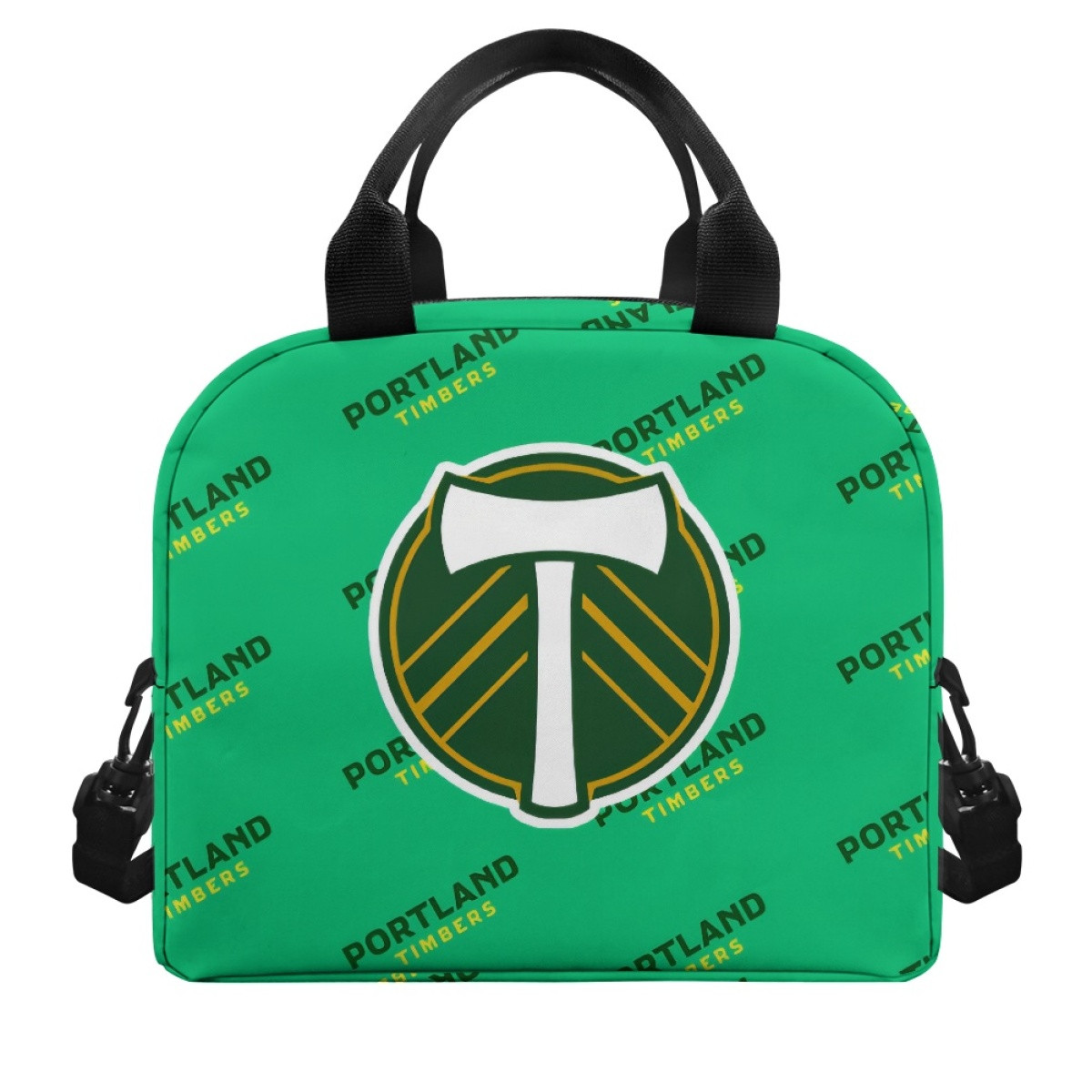 MLS Portland Timbers Insulated Lunch Bag Box - Portland Timbers Medley Monogram Wordmark