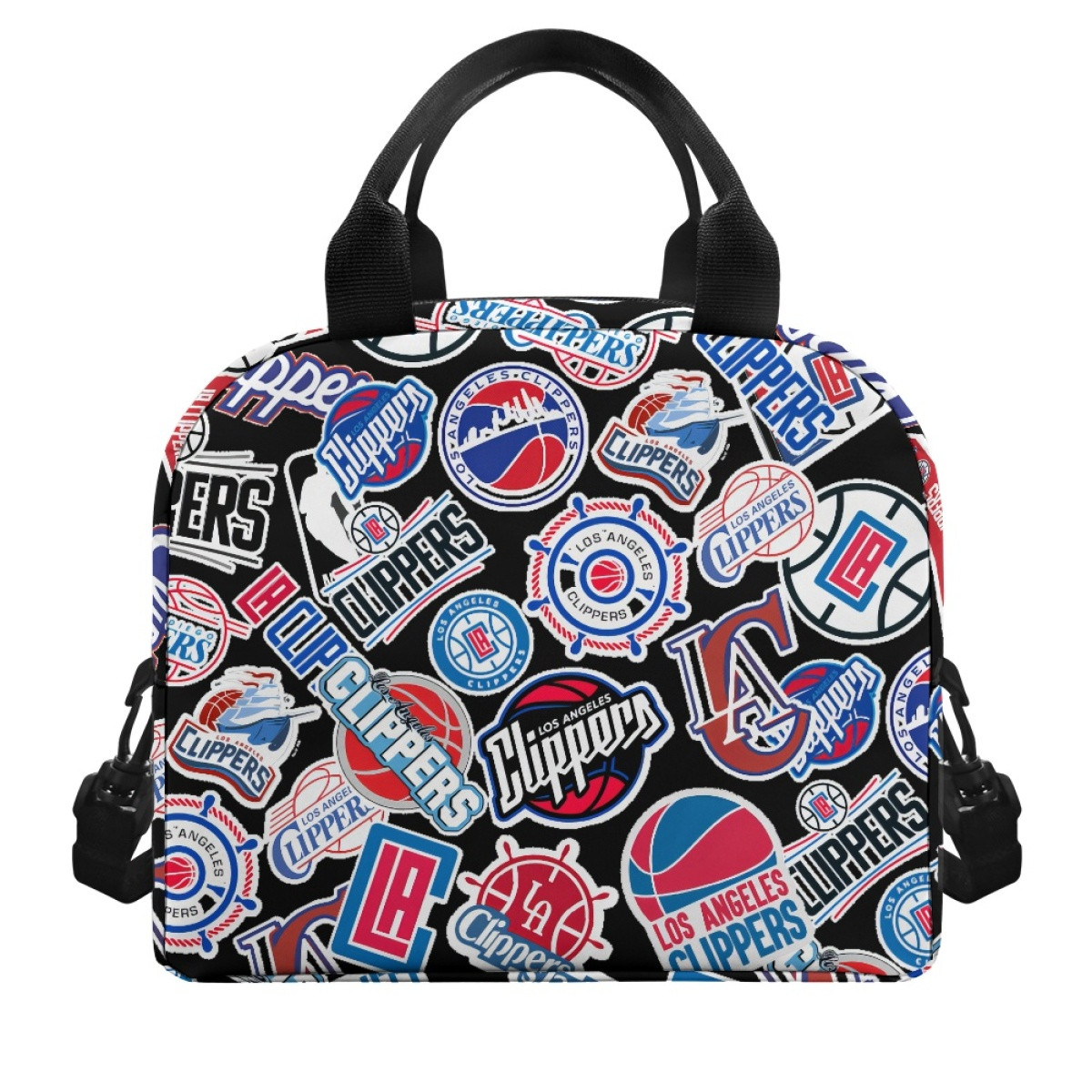NBA Los Angeles Clippers Insulated Lunch Bag Box - Los Angeles Clippers Mania College Logo
