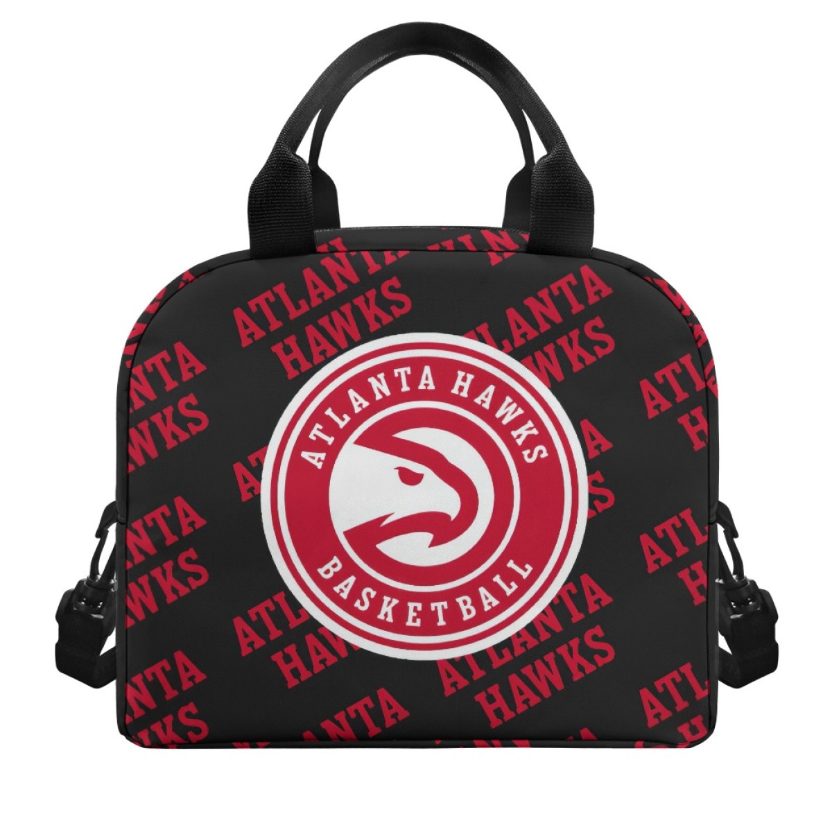 NBA Atlanta Hawks Insulated Lunch Bag Box - Atlanta Hawks Medley Monogram Wordmark