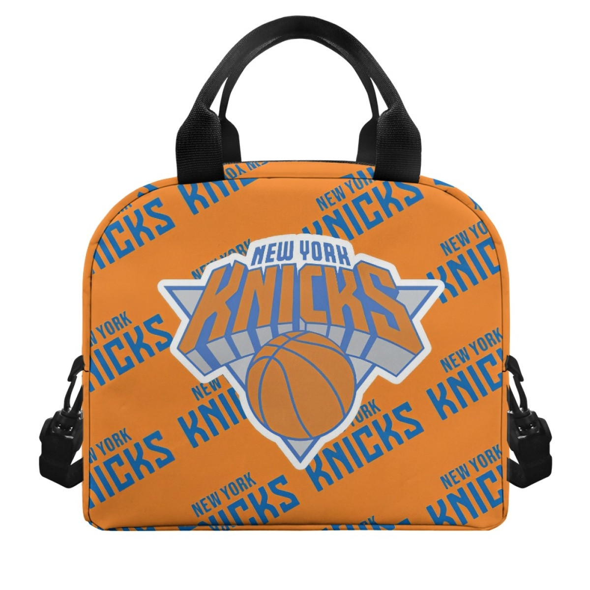 NBA New York Knicks Insulated Lunch Bag Box - New York Knicks Medley Monogram Wordmark