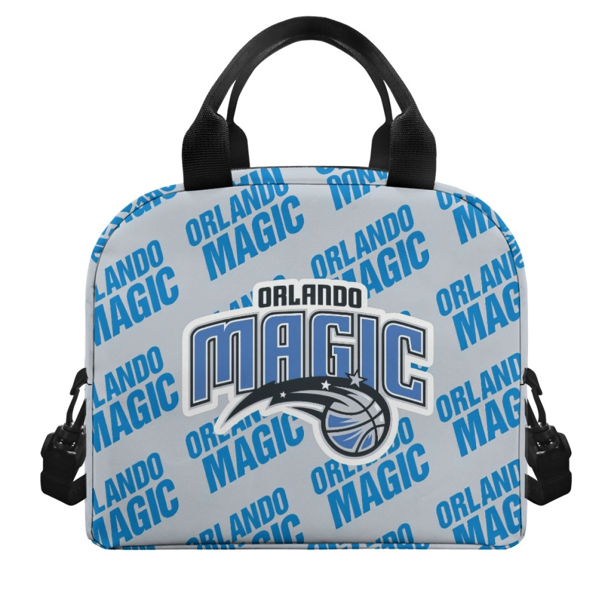 NBA Orlando Magic Insulated Lunch Bag Box - Orlando Magic Medley Monogram Wordmark