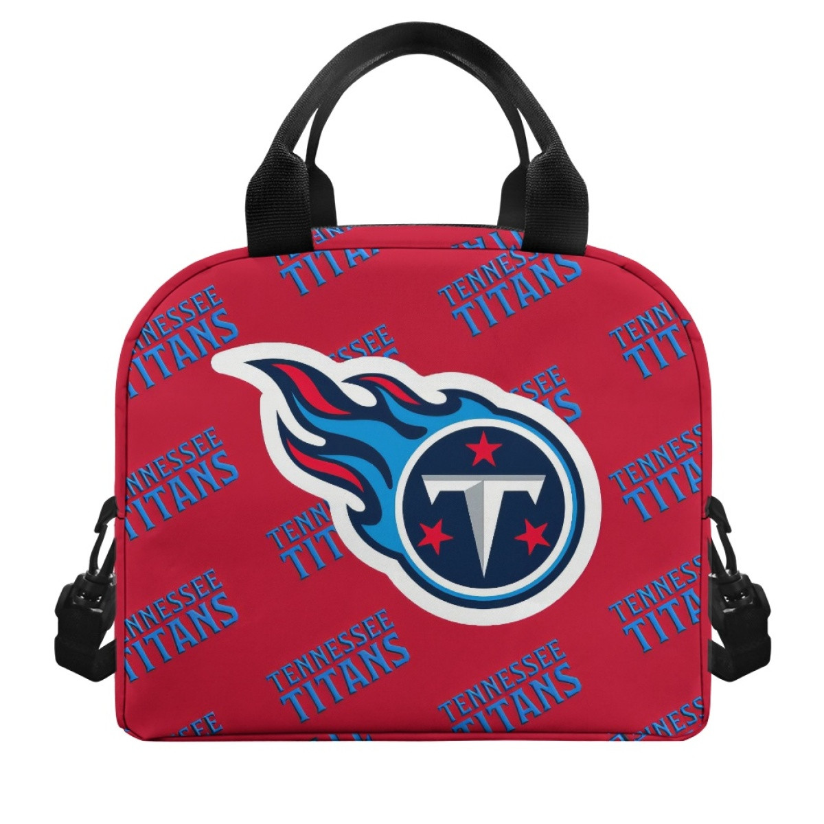 NFL Tennesee Titans Insulated Lunch Bag Box - Tennesee Titans Medley Monogram Wordmark