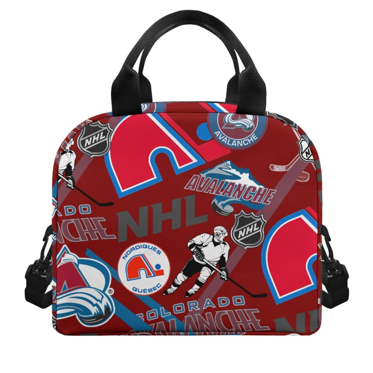 NHL Colorado Avalanche Lunch Box - Colorado Avalanche Mania Collage Logo