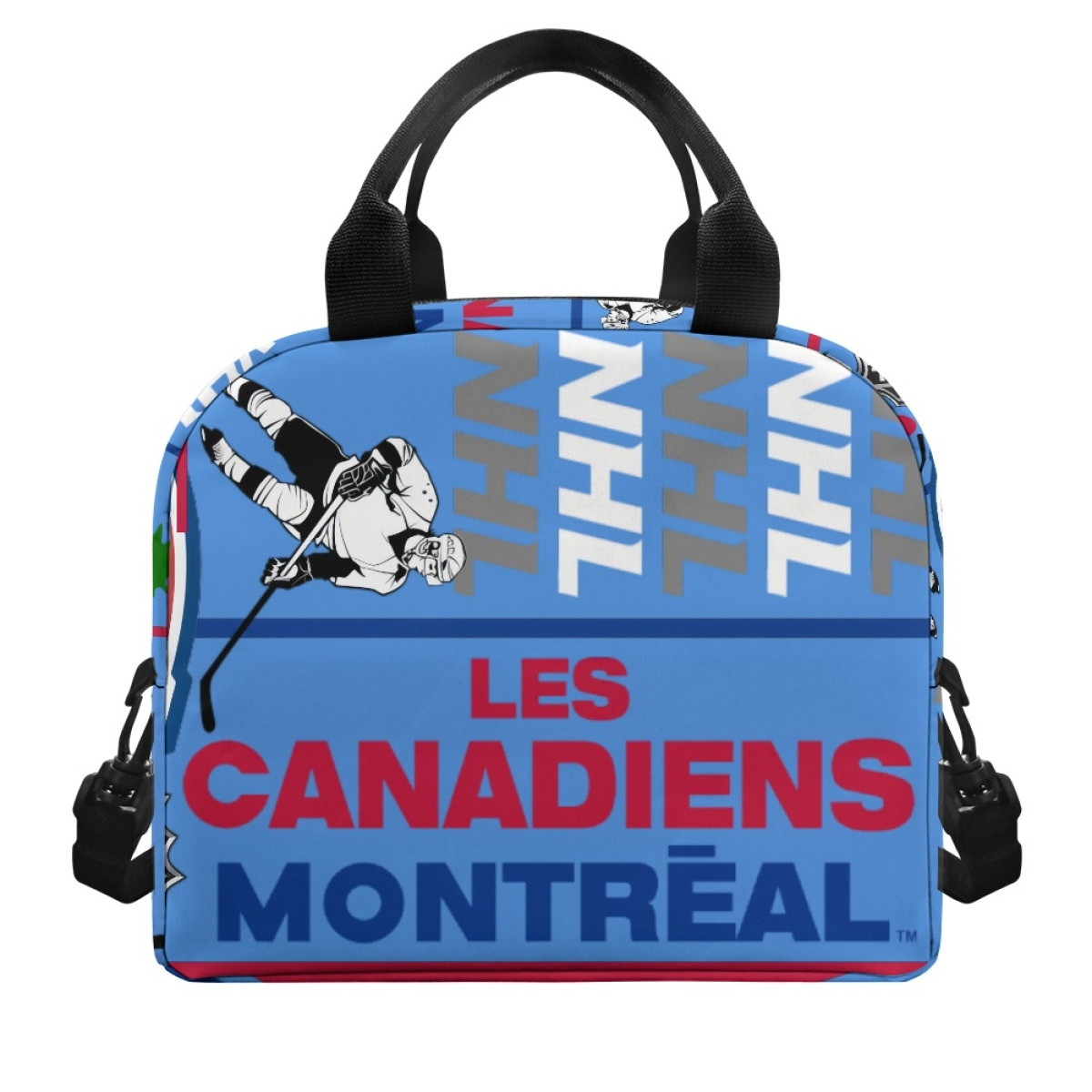 NHL Montreal Canadiens Lunch Box - Montreal Canadiens Mania Collage Logo