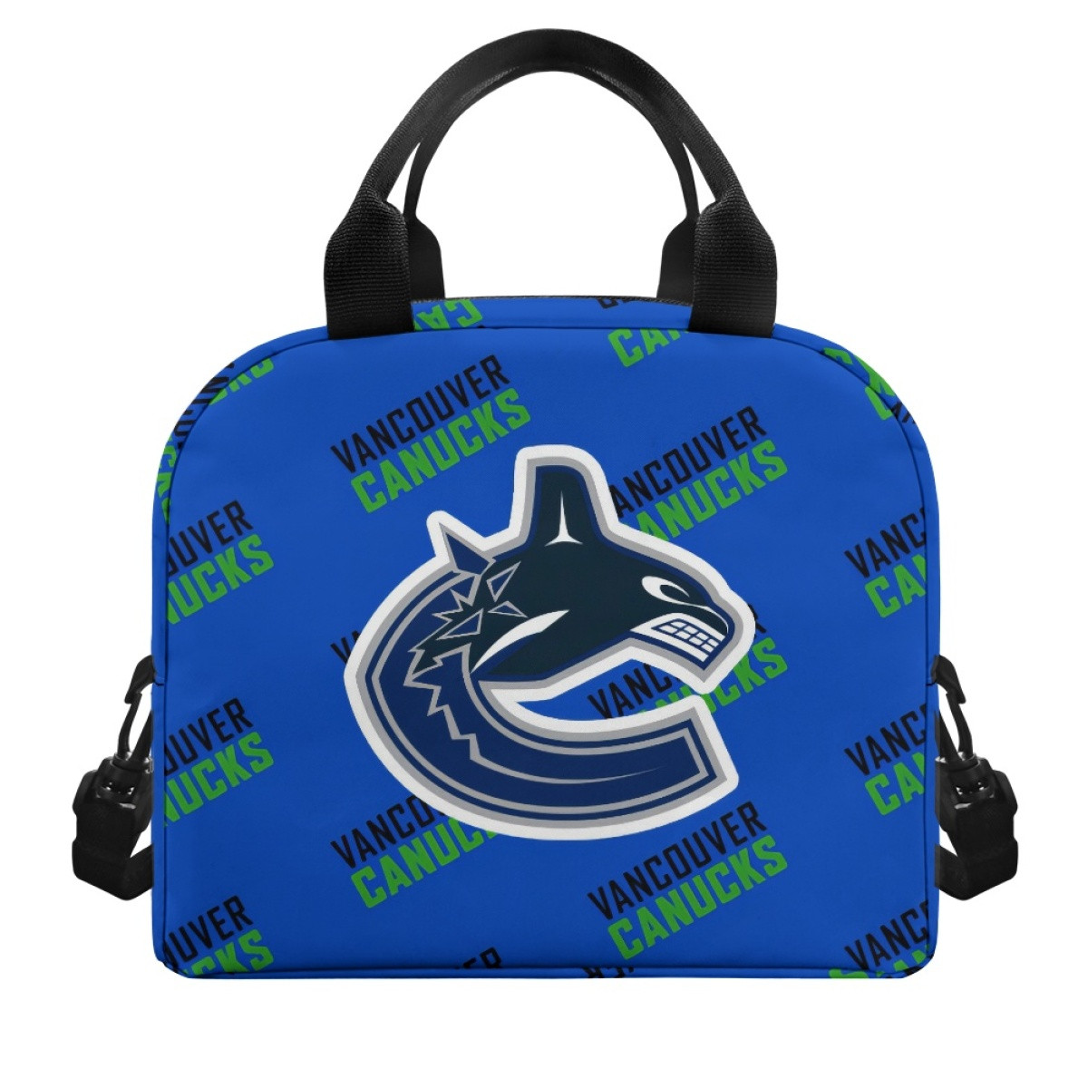 NHL Vancouver Canucks Insulated Lunch Bag Box - Vancouver Canucks Medley Monogram Wordmark