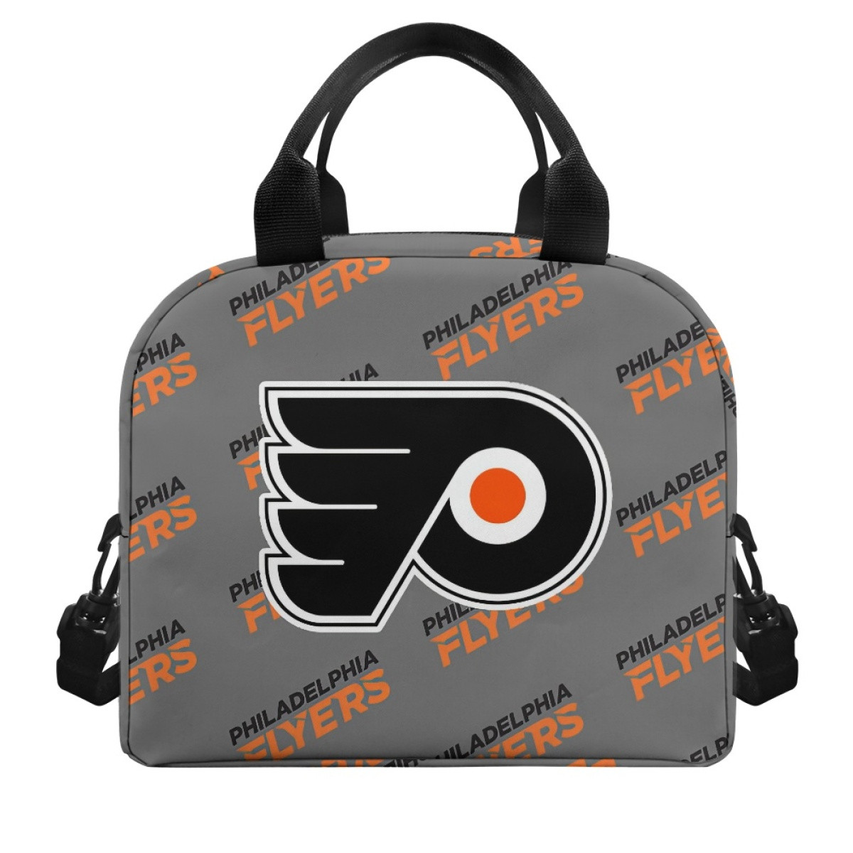 NHL Philadelphia Flyers Insulated Lunch Bag Box - Philadelphia Flyers Medley Monogram Wordmark