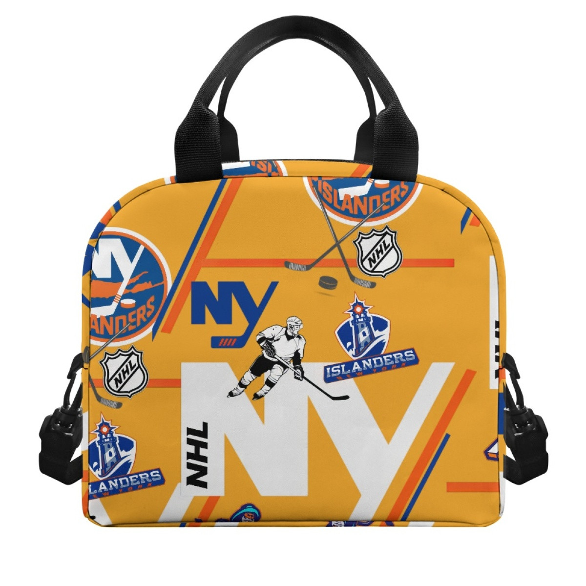 NHL New York Islanders Lunch Box - New York Islanders Mania Collage Logo
