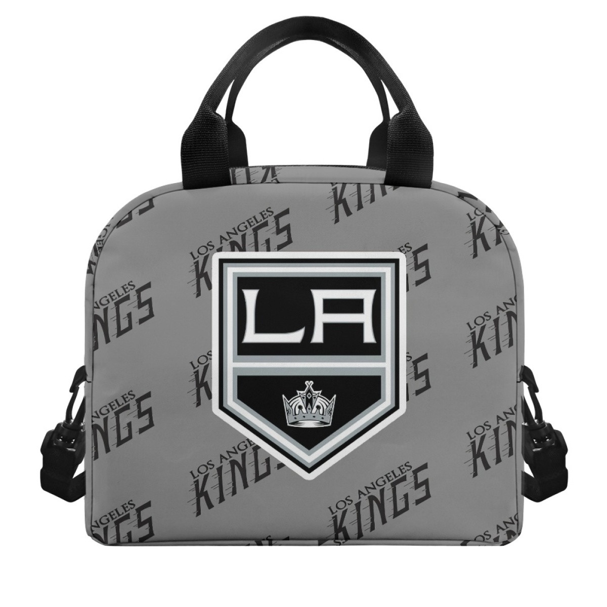 NHL Los Angeles Kings Insulated Lunch Bag Box - Los Angeles Kings Medley Monogram Wordmark
