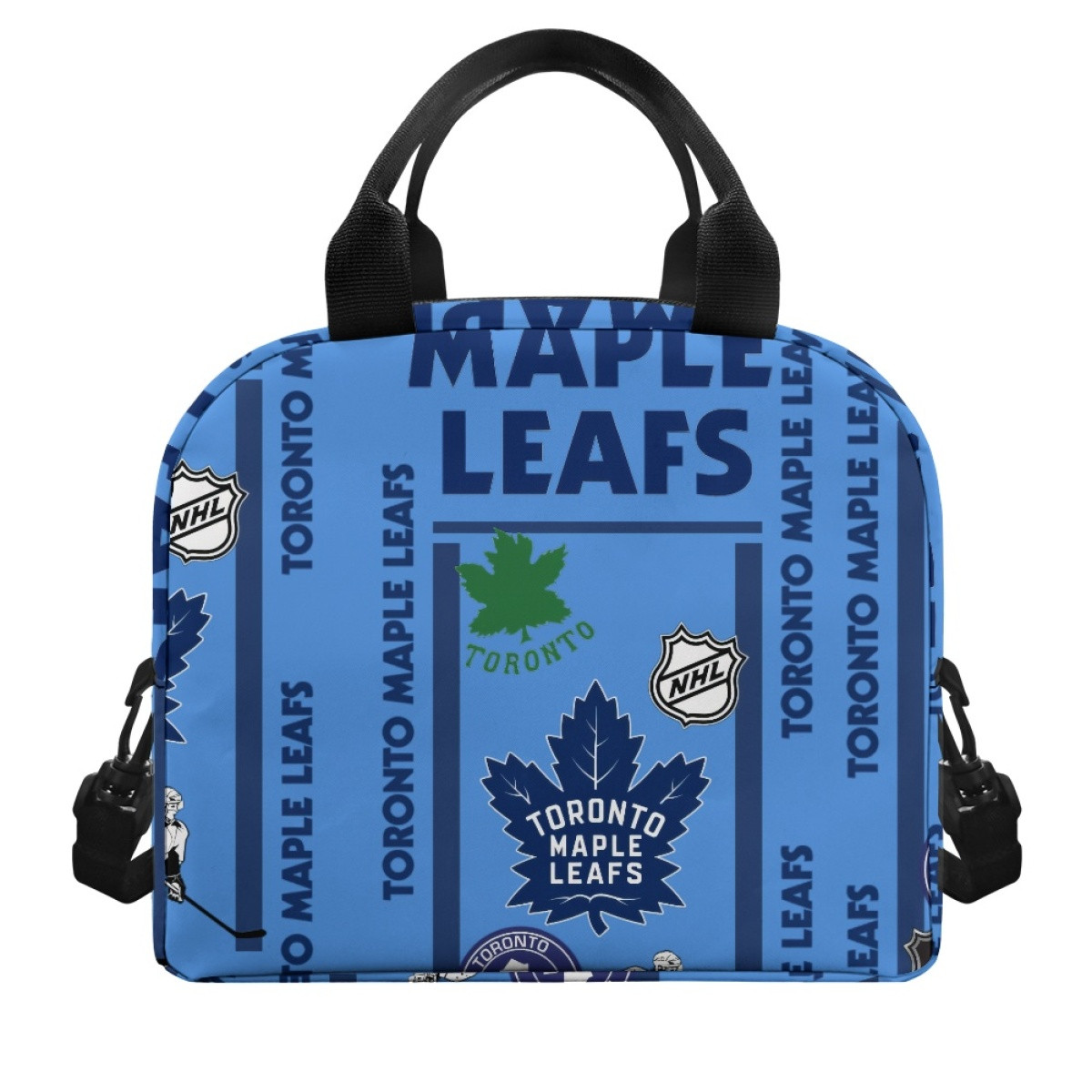 NHL Toronto Maple Leafs Lunch Box - Toronto Maple Leafs Mania Collage Logo