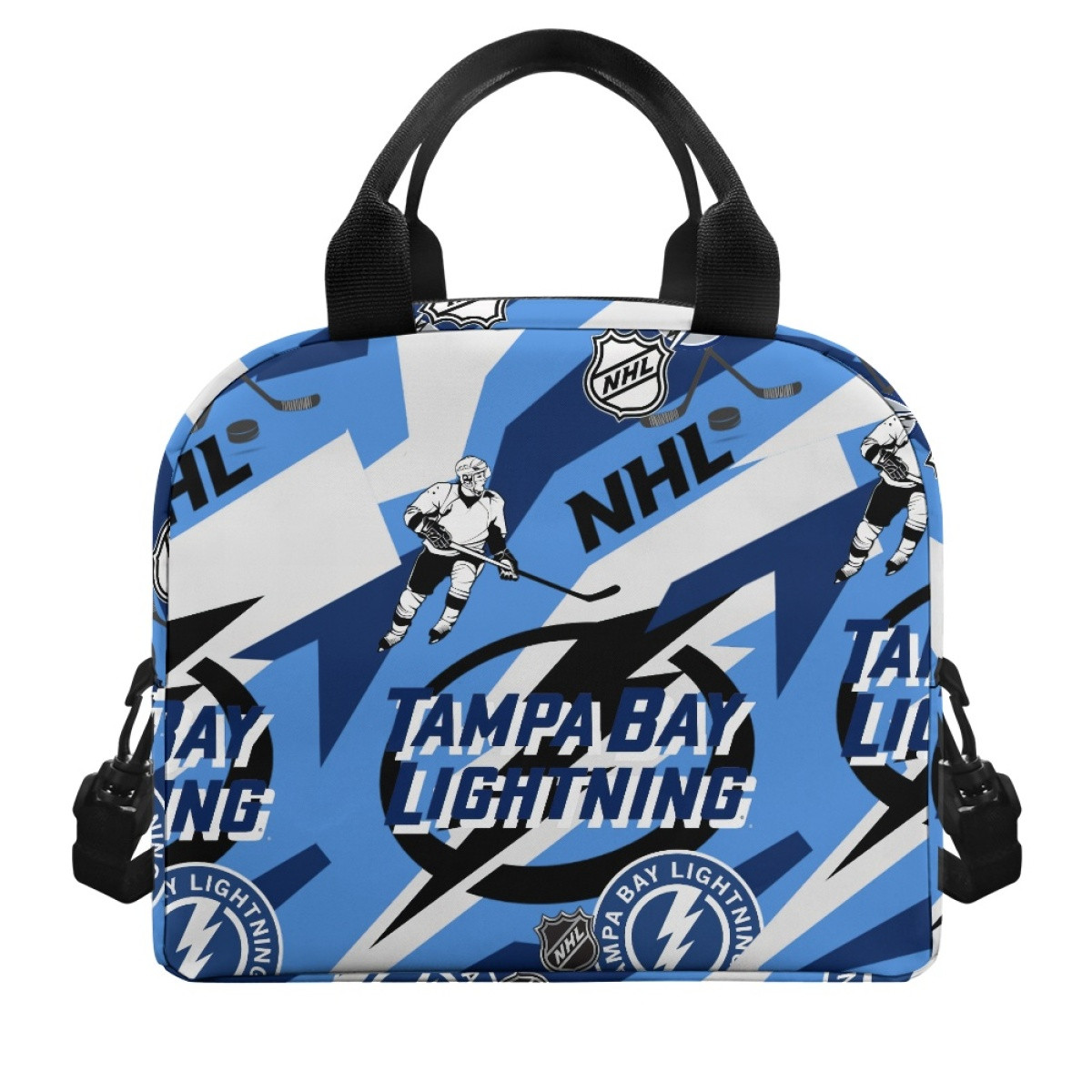 NHL Tampa Bay Lightning Lunch Box - Tampa Bay Lightning Mania Collage Logo