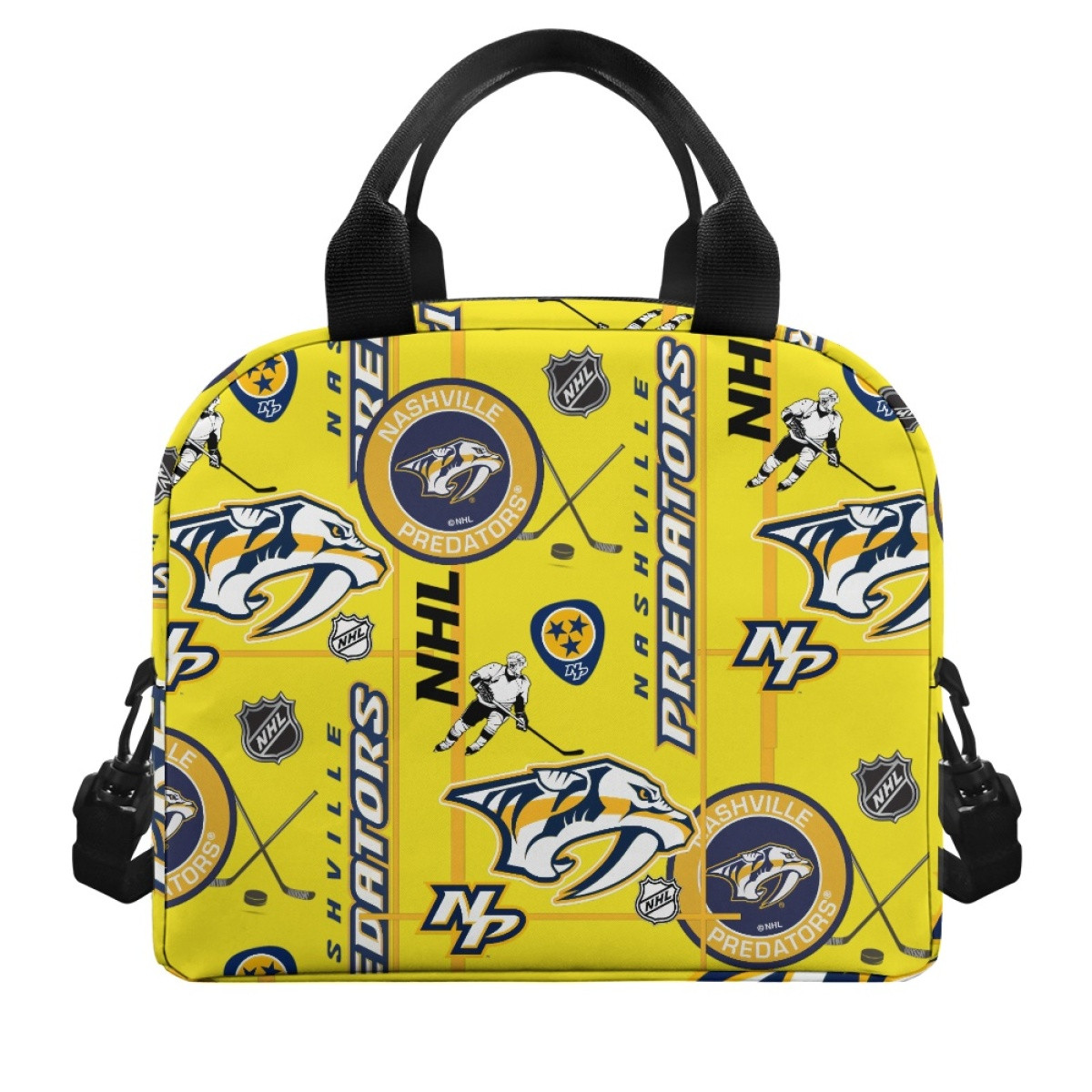 NHL Nashville Predators Lunch Box - Nashville Predators Mania Collage Logo