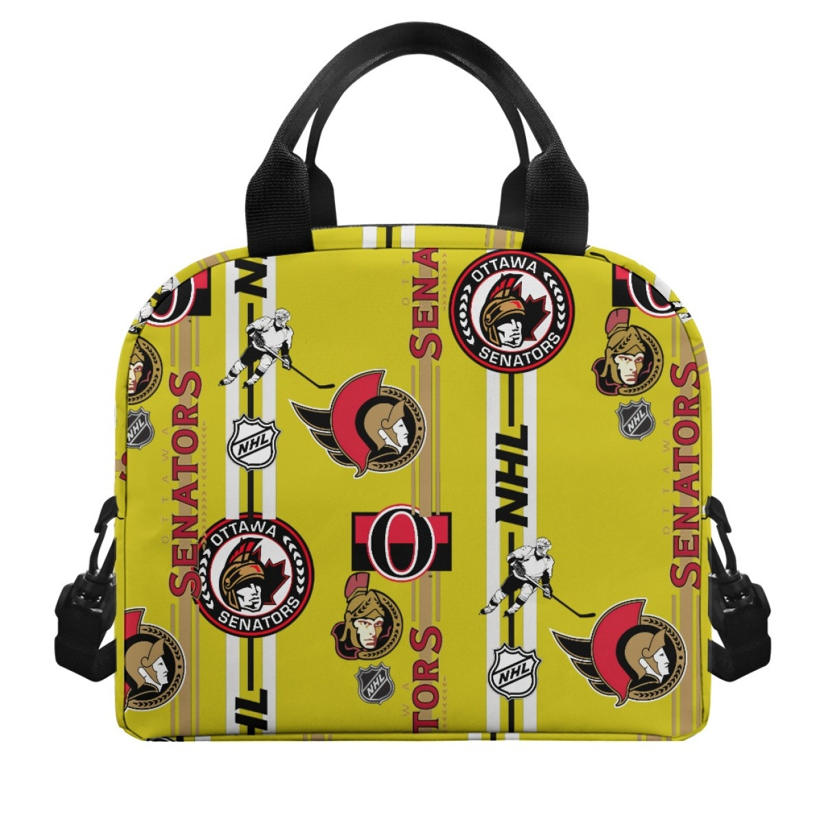 NHL Ottawa Senators Lunch Box - Ottawa Senators Mania Collage Logo