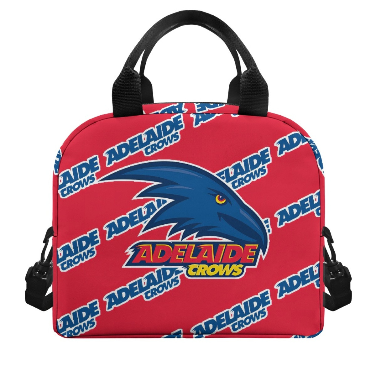 Adelaide Crows Football Club Insulated Lunch Bag Box - Adelaide Football Club Medley Monogram Wordmark