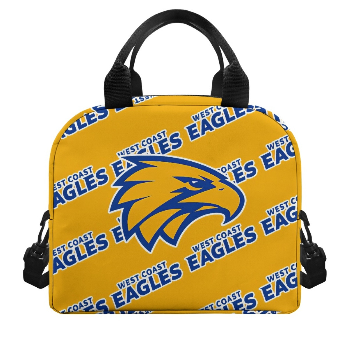 West Cost Eagles Football Club Insulated Lunch Bag Box - Eagles Football Club Medley Monogram Wordmark